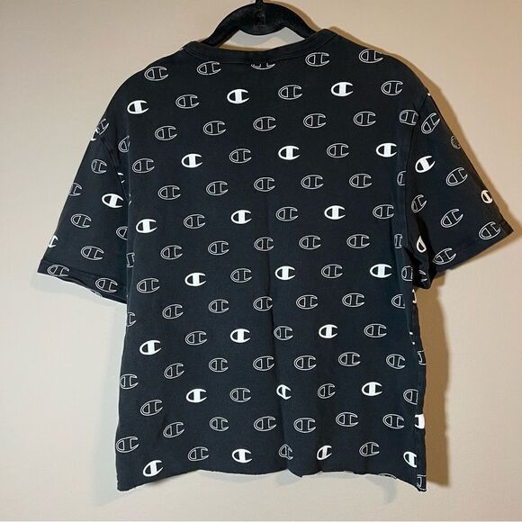 ✨ Champion Men’s Black Printed Shirt Small - Picture 6 of 8
